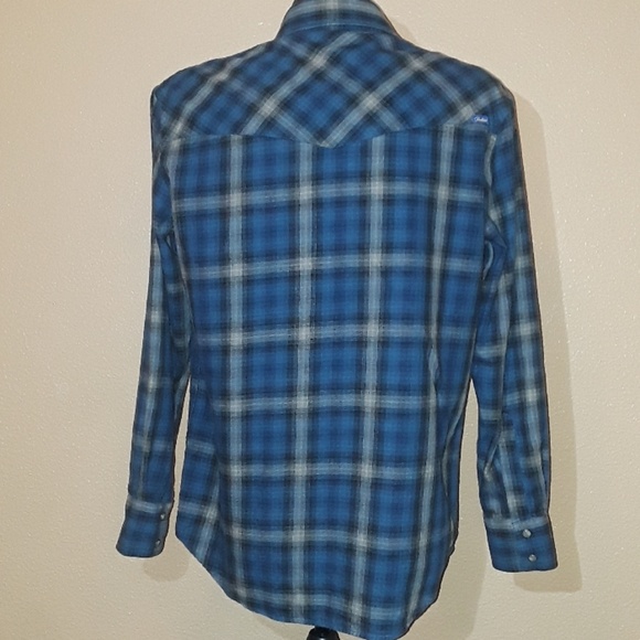 Lucky Brand/Pendleton pearl snap Austin sz S - Picture 2 of 8